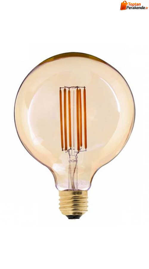 Panasonic 7W Led Filaman Rustik Lamba G125 (2000K)